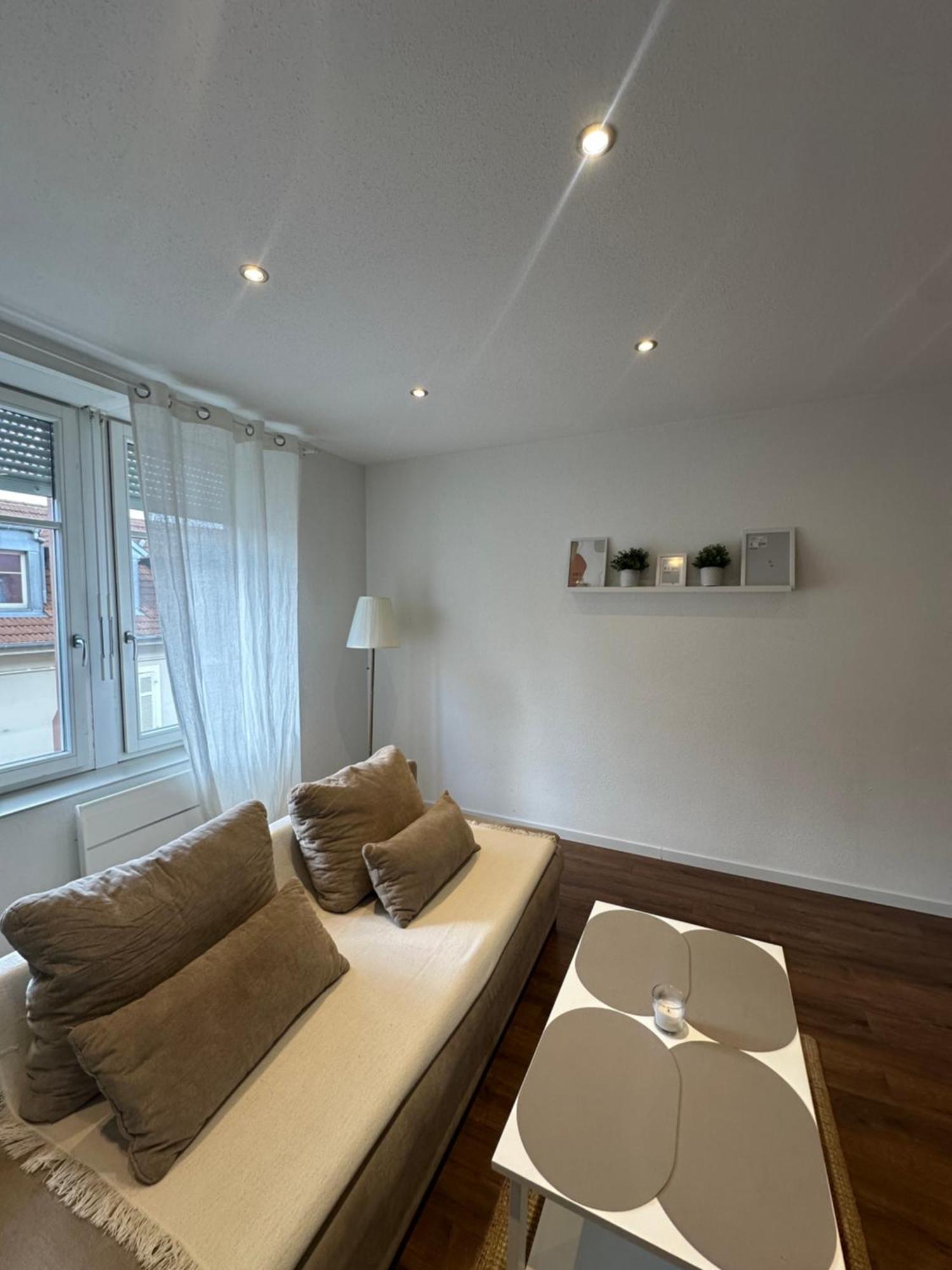 #3 Joli appartement T3 Mulhouse centre,Neuf, calme et tout équipé Exterior foto